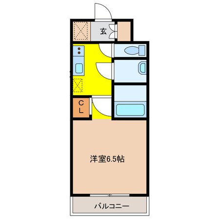 エスリード大阪プライムゲートの物件間取画像